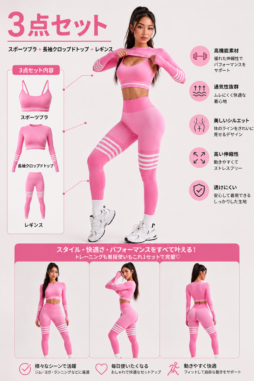 BMFIT パフォーマンス3点セット