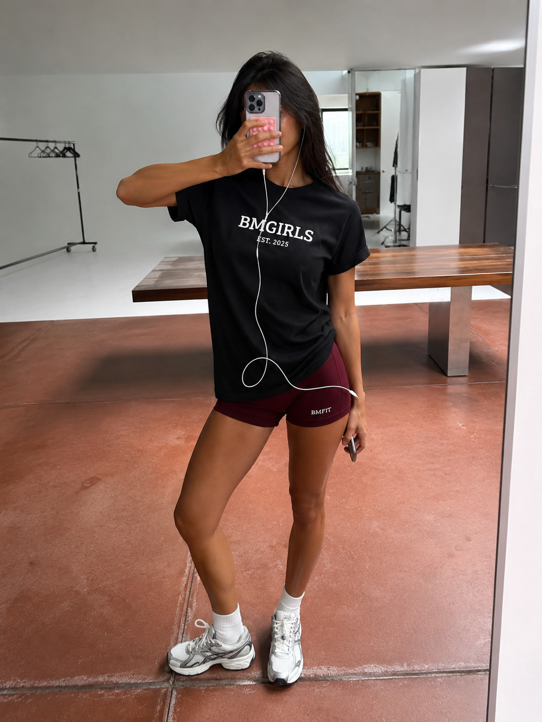 BMGIRLS オーバーフィットTシャツ
