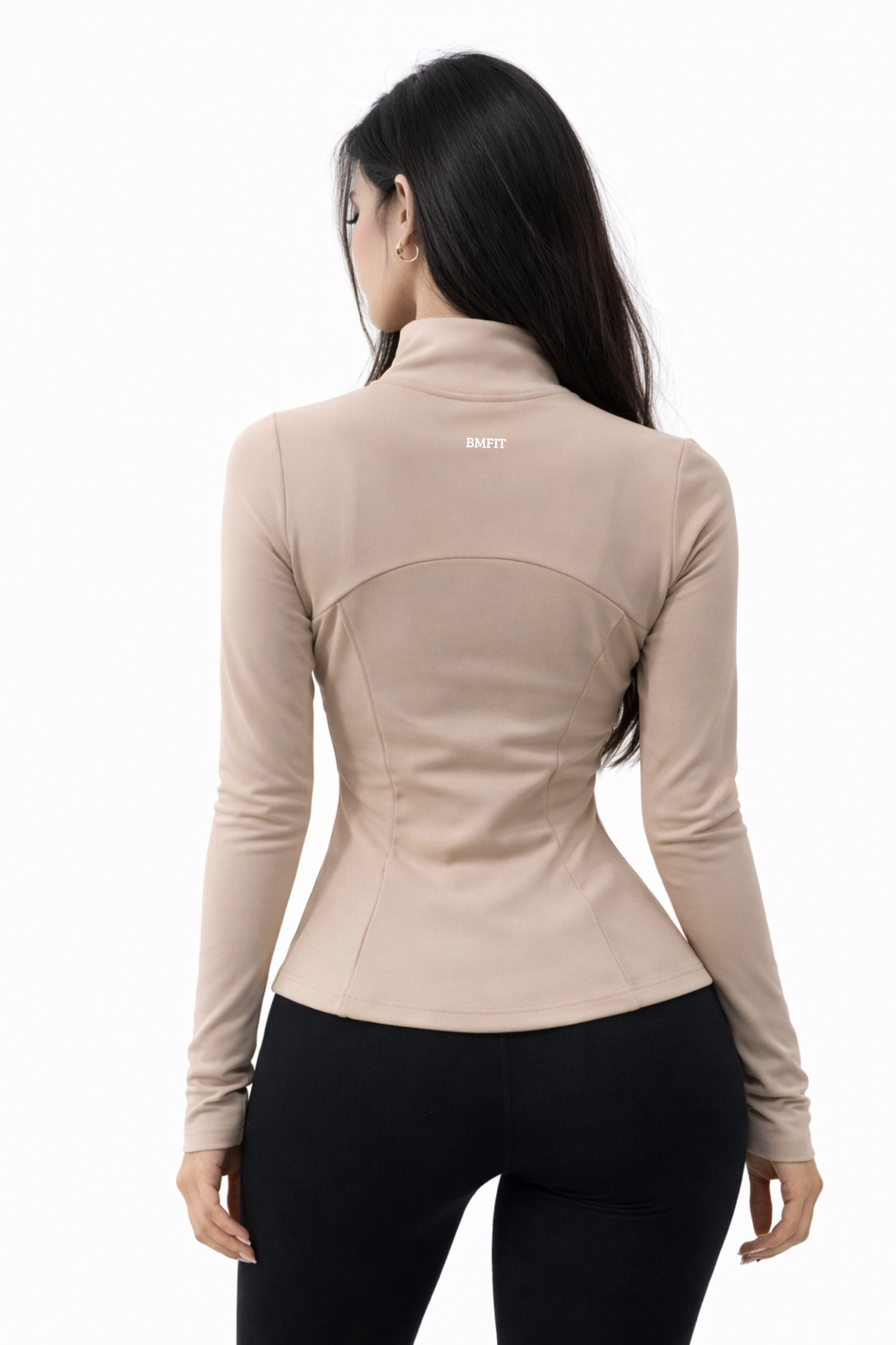 BM FIT スリムフィットジップジャケット