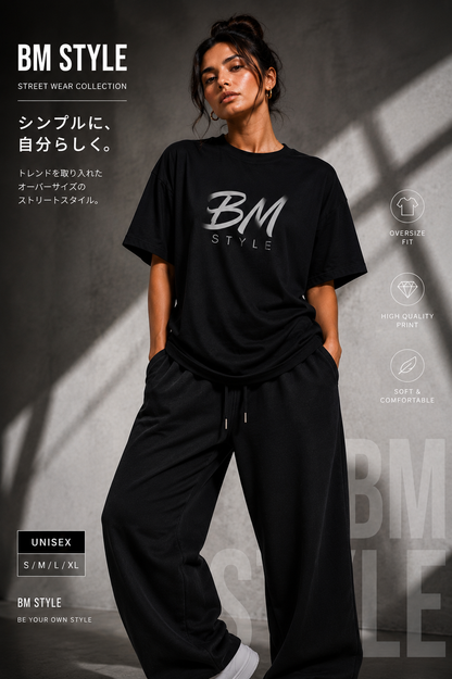 BM STYLE オーバーサイズTシャツ