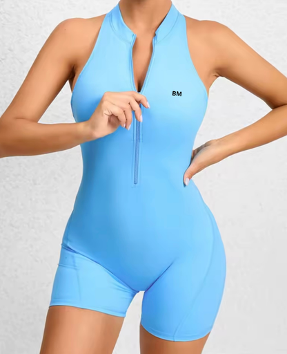 BM FITWEAR パッド入りジャンプスーツ