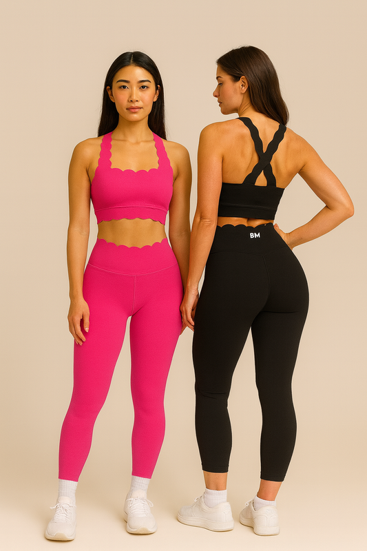 ウェーブカットアウトとクロスストラップのBMセット