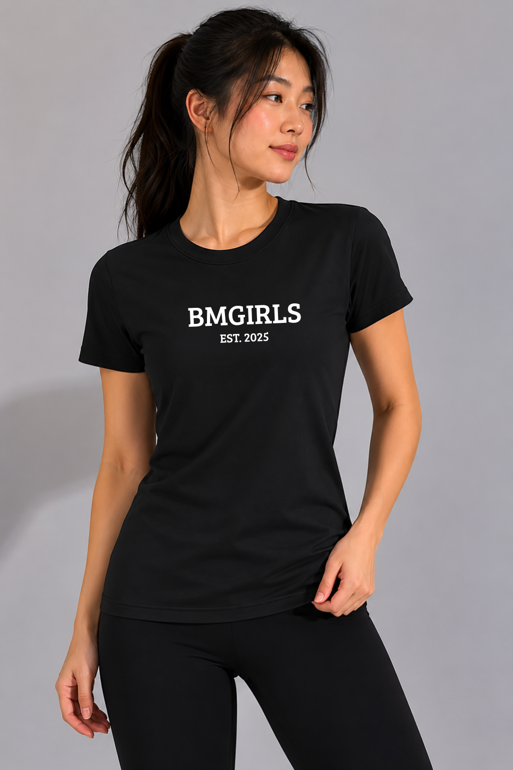 BMGIRLS オーバーフィットTシャツ